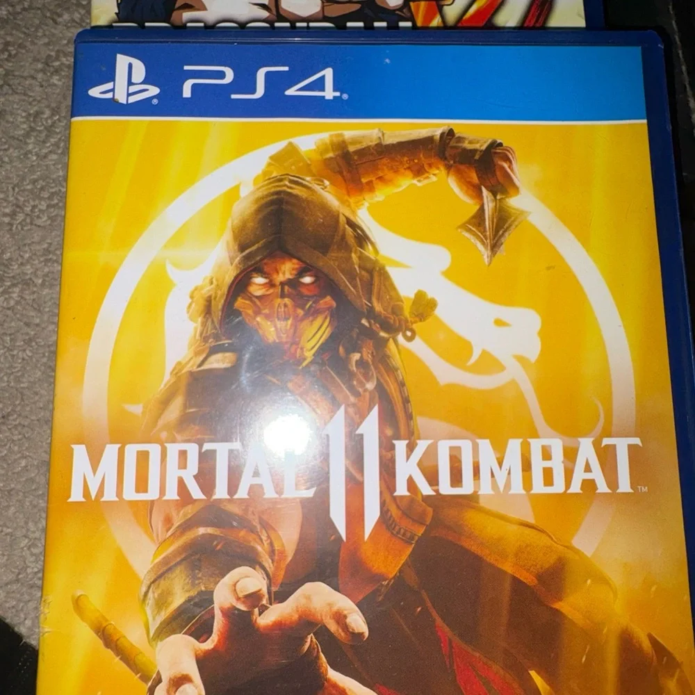 Ps4 with controller (including power cord and chargers) and 3 games